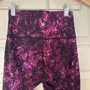 lululemon athletica Pink/Purple Legging
